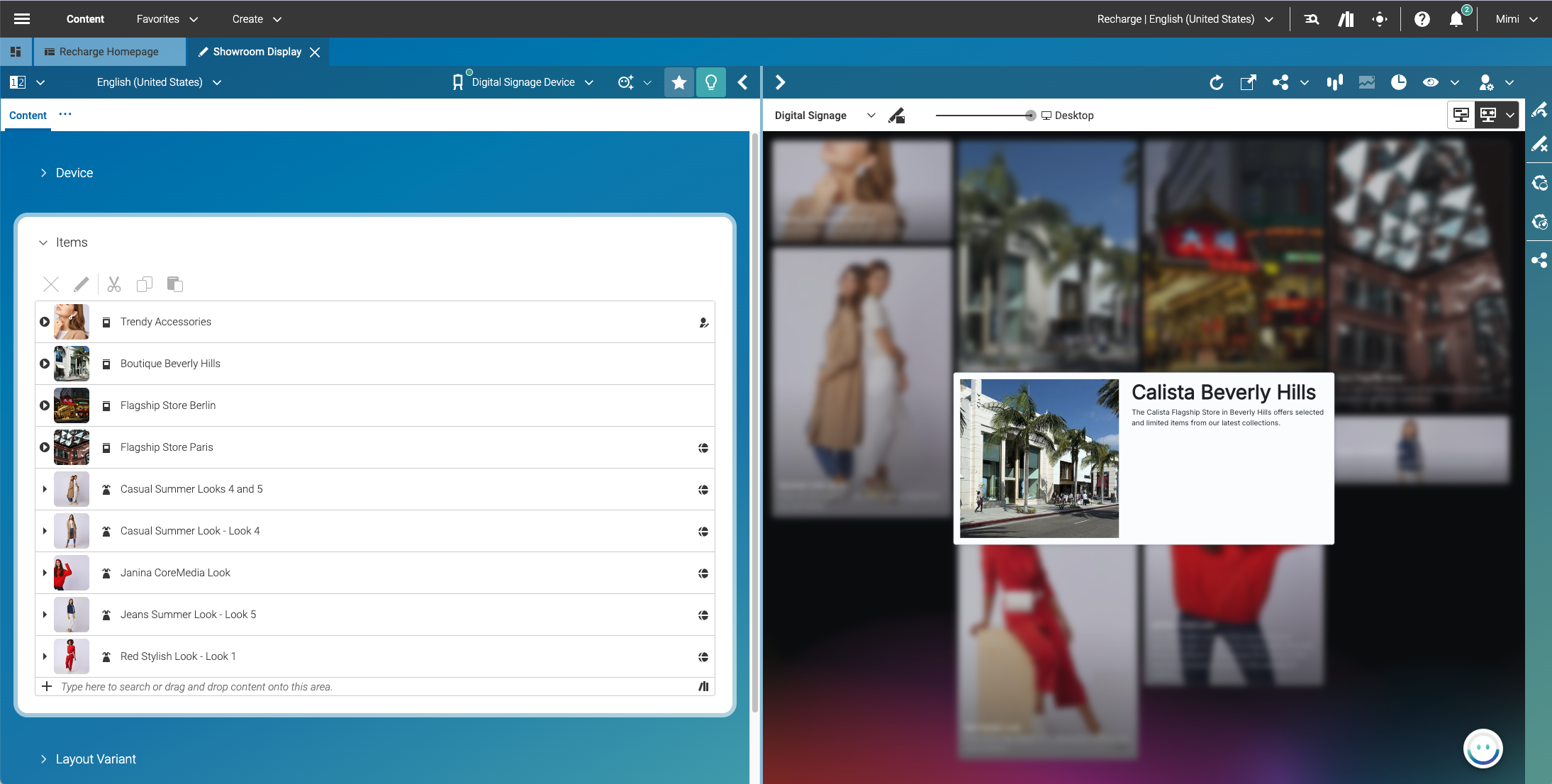 CoreMedia Digital Signage Extension 3
