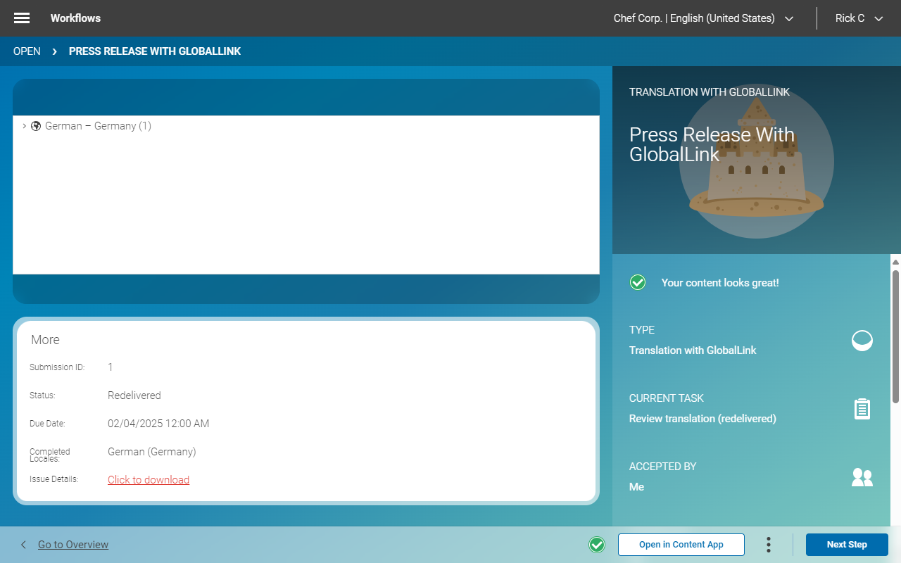 GlobalLink Screenshot 7 2025