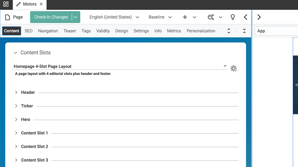 Next-Best-Action - content is checked-out