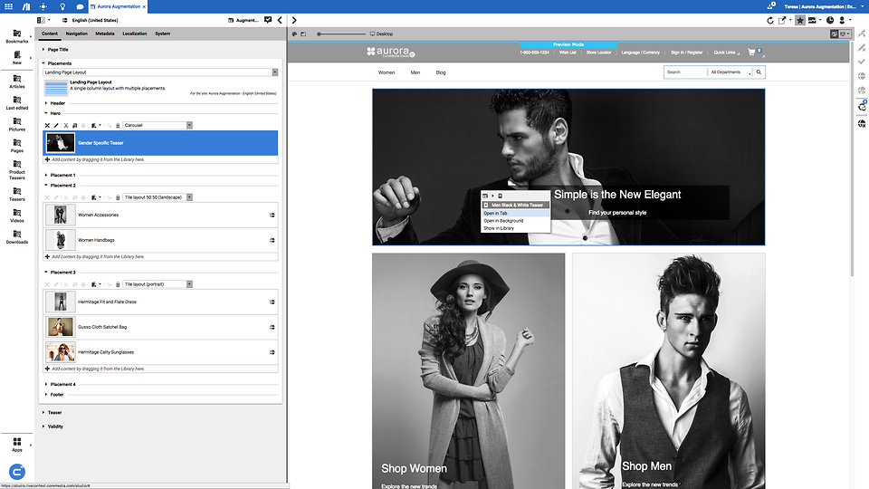 HCL Commerce Screenshot