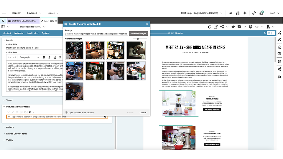 DALL·E Screenshot