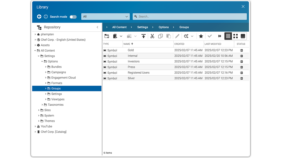 Closed User Groups - Setting up roles