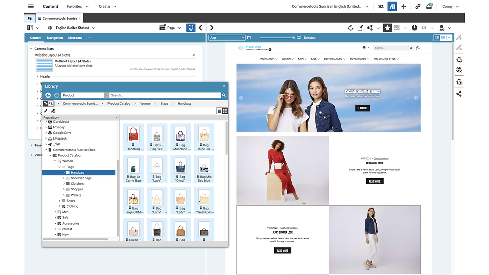 Commercetools Integration Screenshot